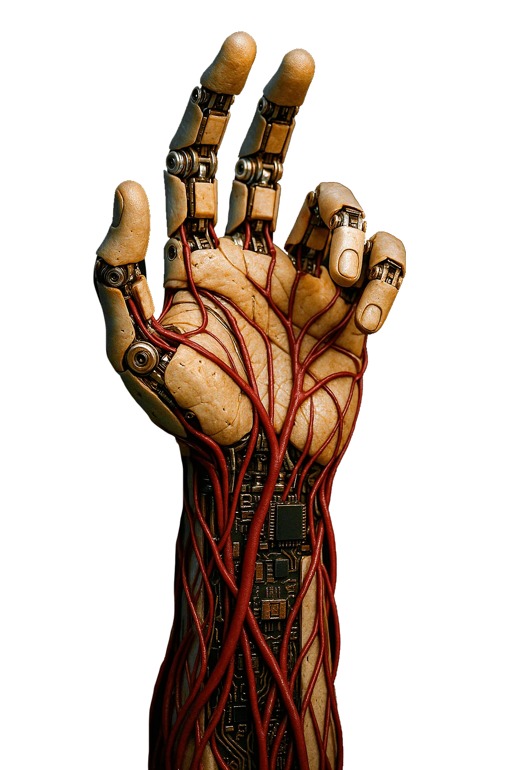 Mano humanoide por mano robot - Avatar Picture